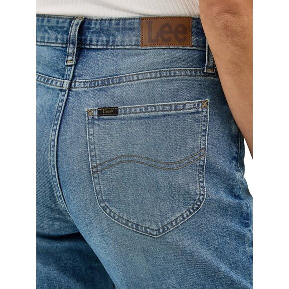 Lee Women's Heritage Mid Rise Bootcut, Size 18, Mid-Rise, Medium Wash Denim - Picture 7 of 7